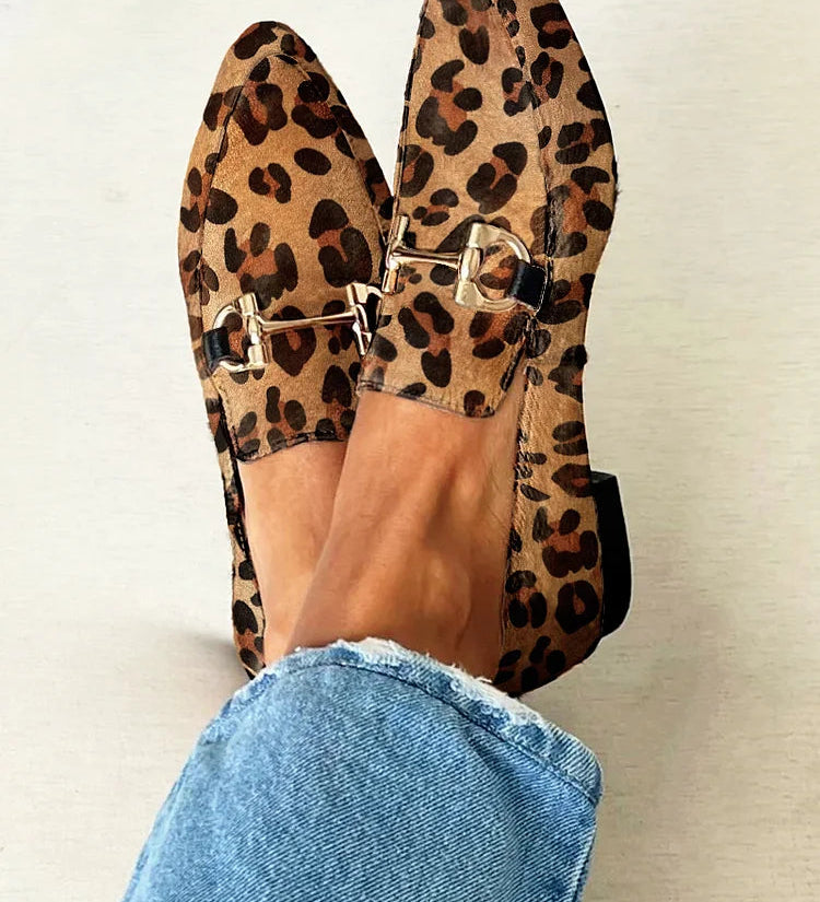 Clara | Mocassini Eleganti Leopardo