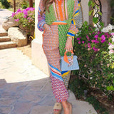 Alice | Camicia Unica Colorata con Look Tropicale