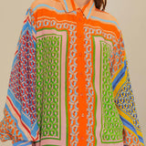 Alice | Camicia Unica Colorata con Look Tropicale