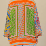 Alice | Camicia Unica Colorata con Look Tropicale