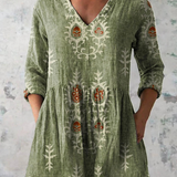 Rebecca | Blusa lunga con scollatura a V