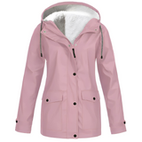Elvira - Impermeabile con fodera in pile per donna