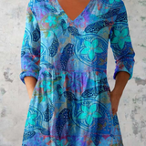 Eva | Blusa lunga con scollatura a V