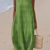 Greta | Sara Abito Midi Stampato
