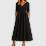 Elisa | Abito elegante a incrocio