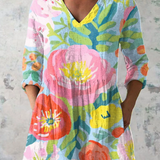 Lucia | Blusa lunga con scollo a V