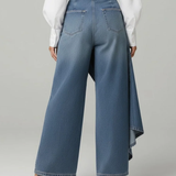 Aurora - Pantaloni avvolgenti in denim
