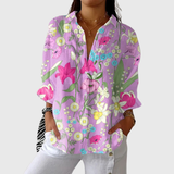 Martina | Blusa leggera e colorata con stampa
