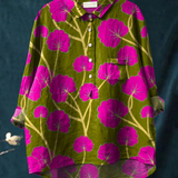 Patricia | Maglietta Casual con Stampa Floreale Vintage per Donne