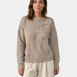 Alma | Maglione a Fiori Tricot