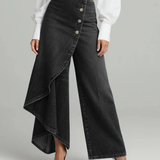 Aurora - Pantaloni avvolgenti in denim