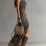 Erica | Abito Maxi Floreale Vintage