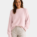 Mae | Maglione a Collo Rotondo e Maniche Voluminose