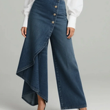 Aurora - Pantaloni avvolgenti in denim