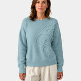Alma | Maglione a Fiori Tricot