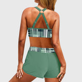 Emma | Bikini a Vita Alta Righe