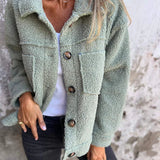 Dion™ - Giacca corta in maglia con risvolti