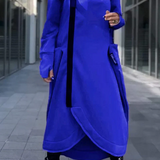 MANA™ | FELPA CON CAPPUCCIO LUNGA CON ZIP REALIZZATA IN TESSUTI LEGGERI E TRASPIRANTI