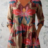 Giulia | Blusa lunga con scollo a V