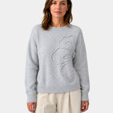 Alma | Maglione a Fiori Tricot