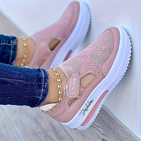 Giada | Scarpe da ginnastica traspiranti slip-on con comfort stabile
