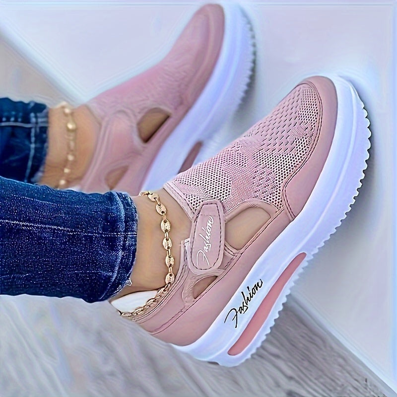 Giada | Scarpe da ginnastica traspiranti slip-on con comfort stabile