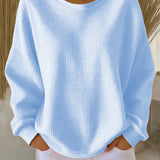 Eden | Maglione in maglia waffle
