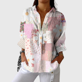 Vittoria | Blusa leggera e colorata stampata