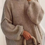 Pull donna caldo in maglia morbida - Confortevole e facile da indossare