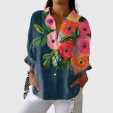 Costanza | Blusa leggera e colorata stampata