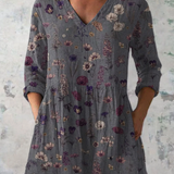 Margherita | Blusa lunga con scollo a V