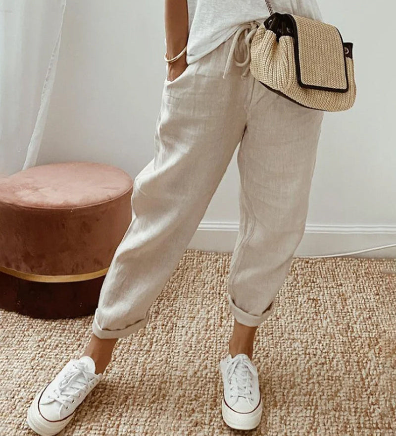 Giada | Pantaloni Fluidi Confortevoli ed Eleganti