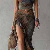 Erica | Abito Maxi Floreale Vintage
