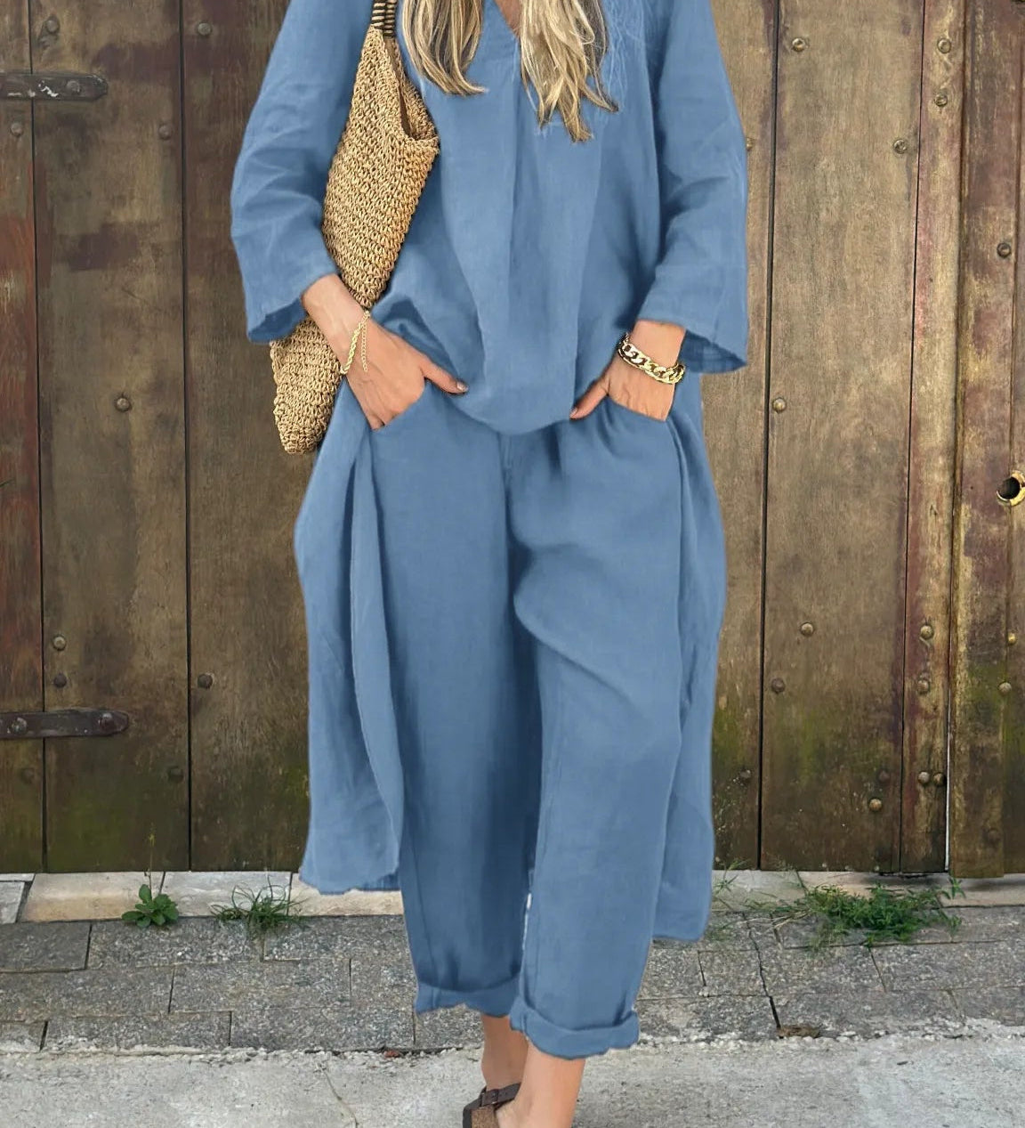Louisa | Insieme Eleganza Drappeggiata