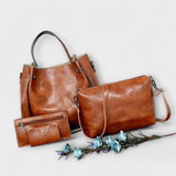 Iris | Set di borse vintage da 4 pezzi