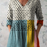 Camilla | Blusa lunga con scollo a V