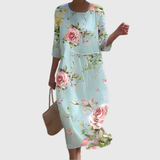Lavinia | Abito lungo fluido, chic e confortevole