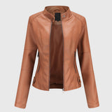 Isabella | Giacca in Pelle Elegante per Donne