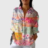 Sara | Blusa leggera e colorata con stampa