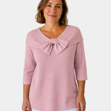 Lúa | Maglione caldo e femminile con nodo