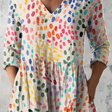 Ginevra | Blusa lunga con scollo a V