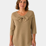 Lúa | Maglione caldo e femminile con nodo