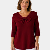 Lúa | Maglione caldo e femminile con nodo