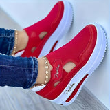 Giada | Scarpe da ginnastica traspiranti slip-on con comfort stabile