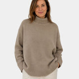 Irena | Maglione Morbido con Collo Alto