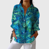 Gaia | Blusa stampata leggera e colorata