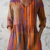 Nadia | Blusa lunga con scollo a V