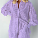 Stella | Completo Camicia e Pantaloni Corti Leggeri