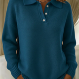 Maribel | Maglione in maglia con colletto polo
