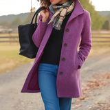 Iris | Cappotto a Un Bottone
